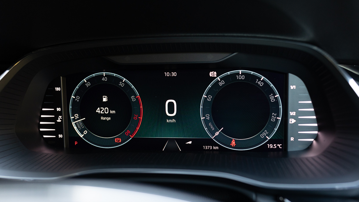 2024 Skoda Octavia Sportline Fahrer-Instrumententafel