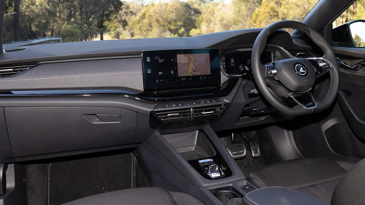 2024 Skoda Octavia Sportline – Weite Innenraumaufnahme
