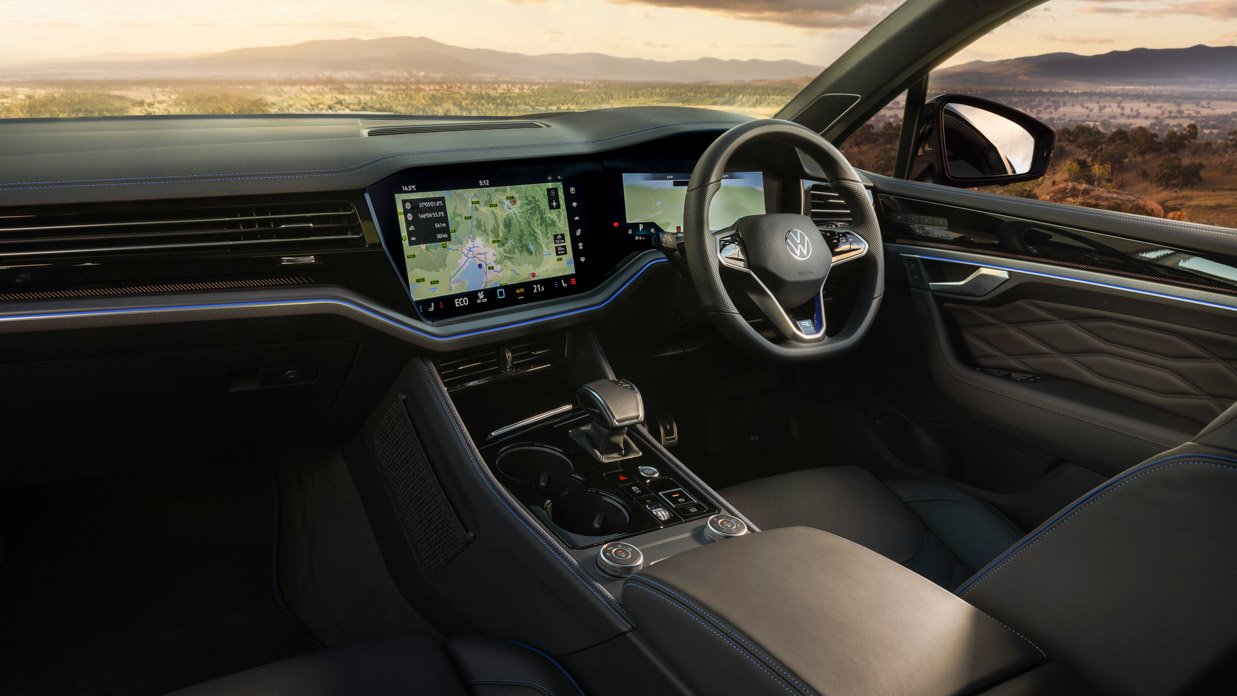 Innenraum des Volkswagen Touareg R 2024