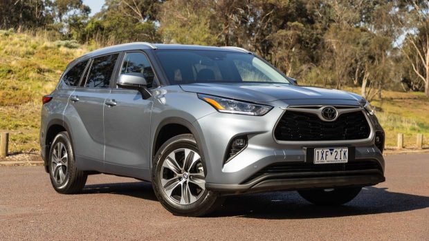 Toyota Kluger GXL 2.4T AWD 2024 vorne 3/4