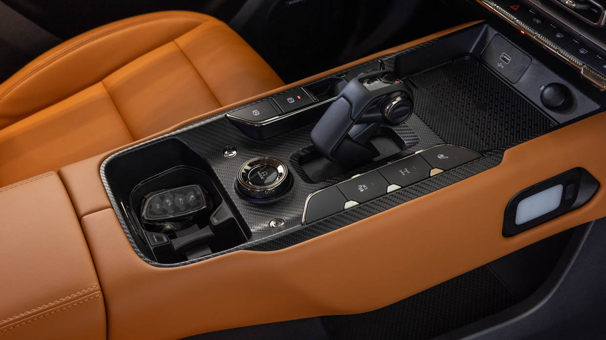 2024 GWM Haval H9 Fahrstufenwähler und Mittelkonsole