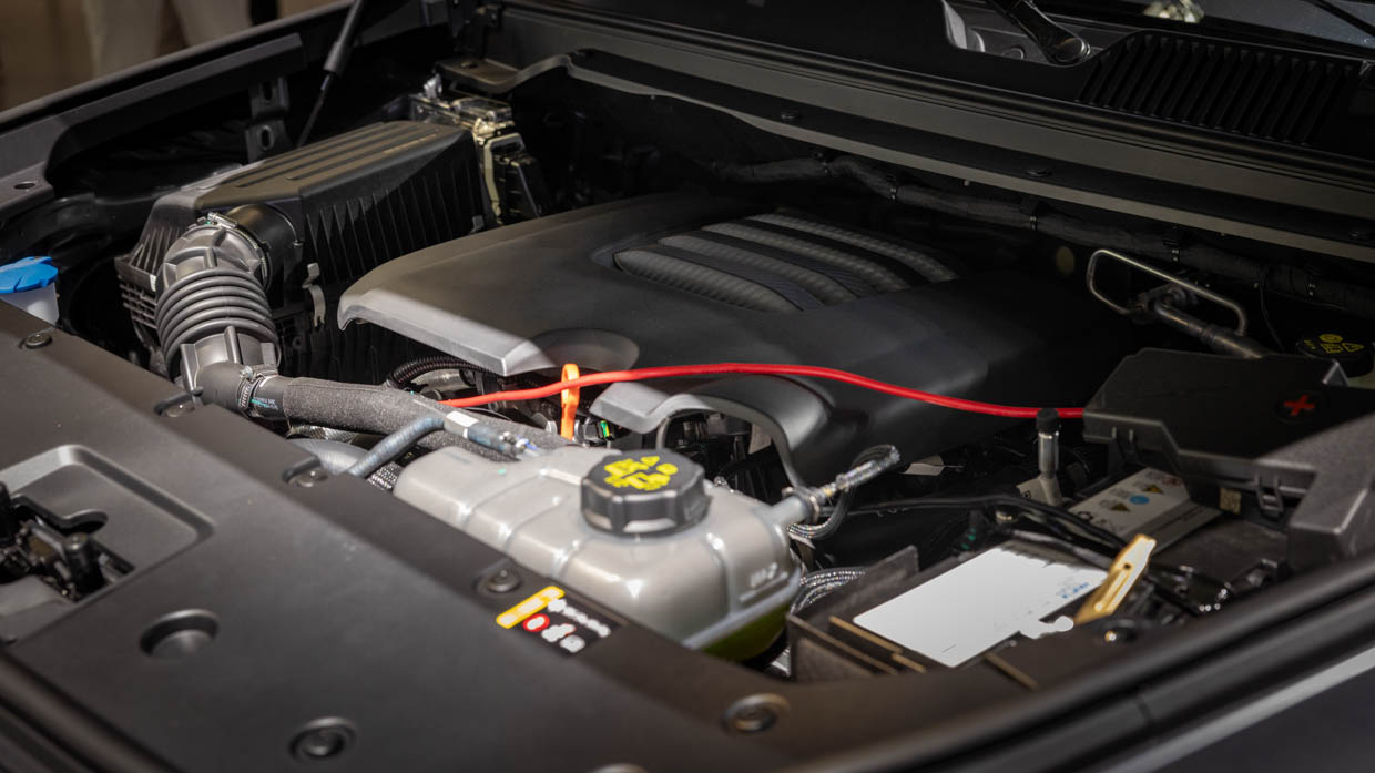 2024 GWM Haval H9 Motorraumaufnahme