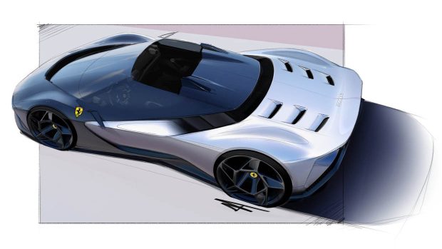 2024 Ferrari SP 8 Konzeptbild
