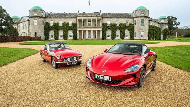 2024 Goodwood Festival of Speed ​​MG Hundertjahrfeier Feature-Shot