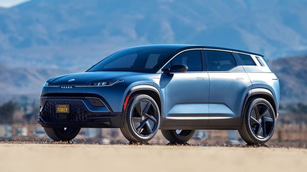 2023 Fisker Ocean Front 3/4 Bild