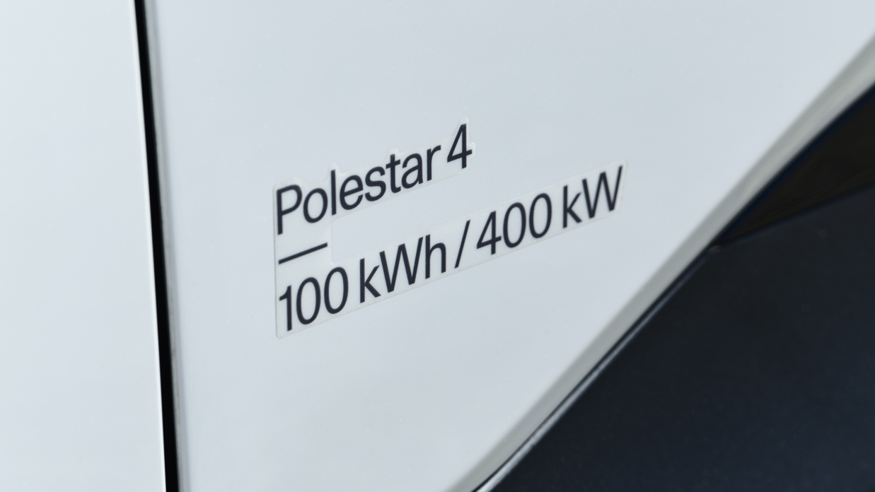 Polestar 4 2024 Aufkleber