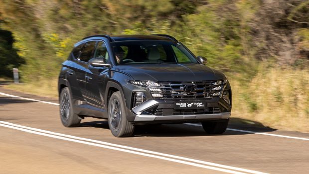 Hyundai Tucson Premium Hybrid 2024 Fahrvorderseite