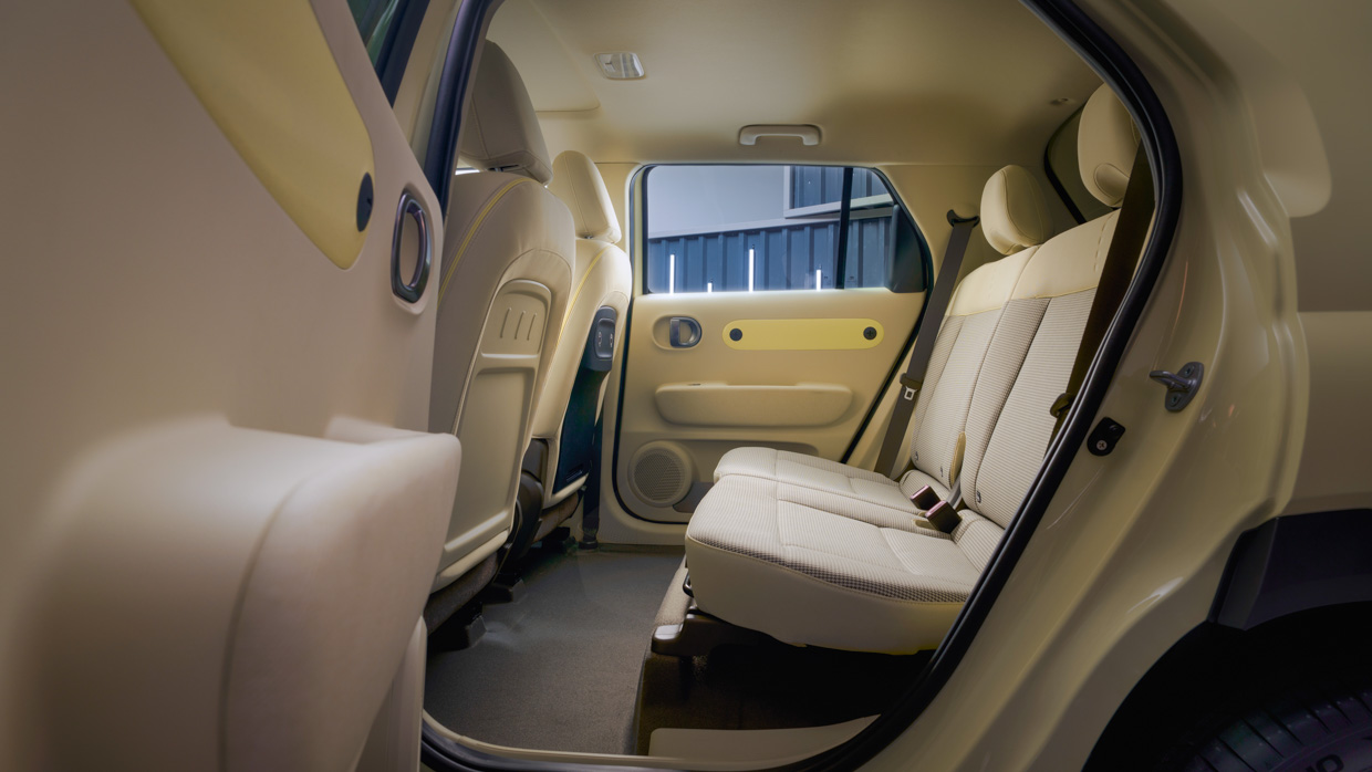 Hyundai Inster 2025 Innenraum Rücksitz