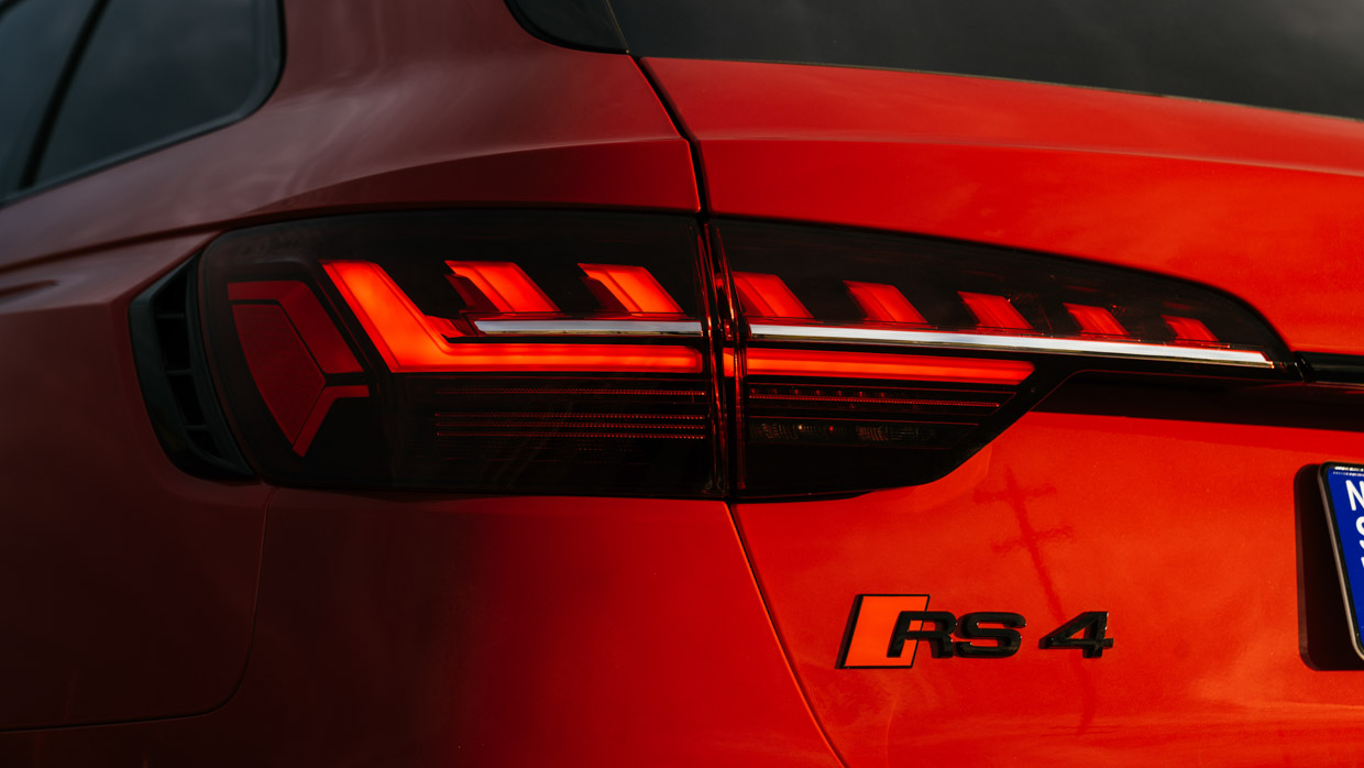 Audi RS4 Avant 2024 Rücklicht