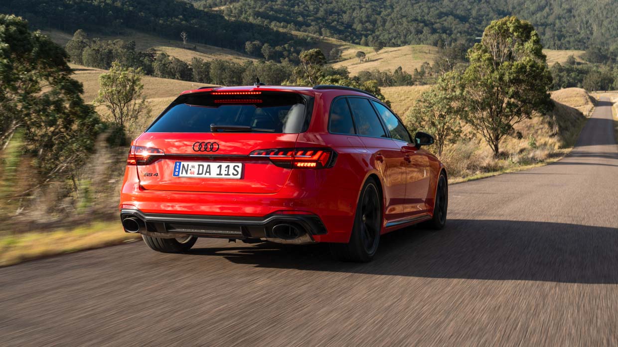 Audi RS4 Avant 2024 Fahrwerk hinten