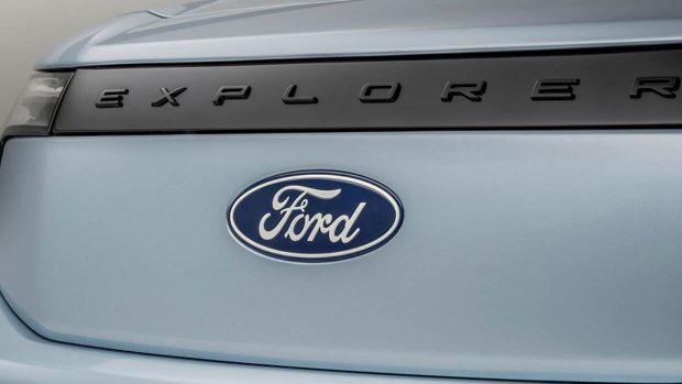 Frontansicht des Ford Explorer 2024