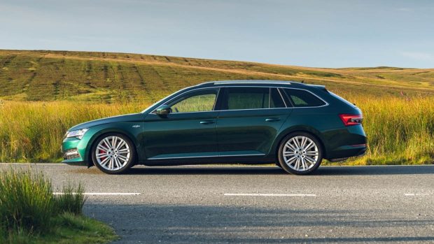 2024 Skoda Superb Sleeper Kombi Seitenwinkelprofil