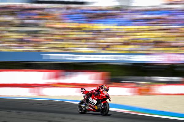 Augusto Fernandez, MotoGP Dutch TT 2024. – Gold und Gans.