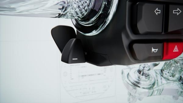 Die Herunterschalttaste