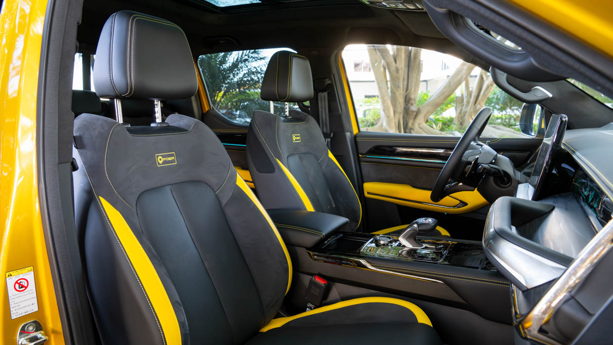 GWM Cannon Alpha PHEV 2024 Vordersitze