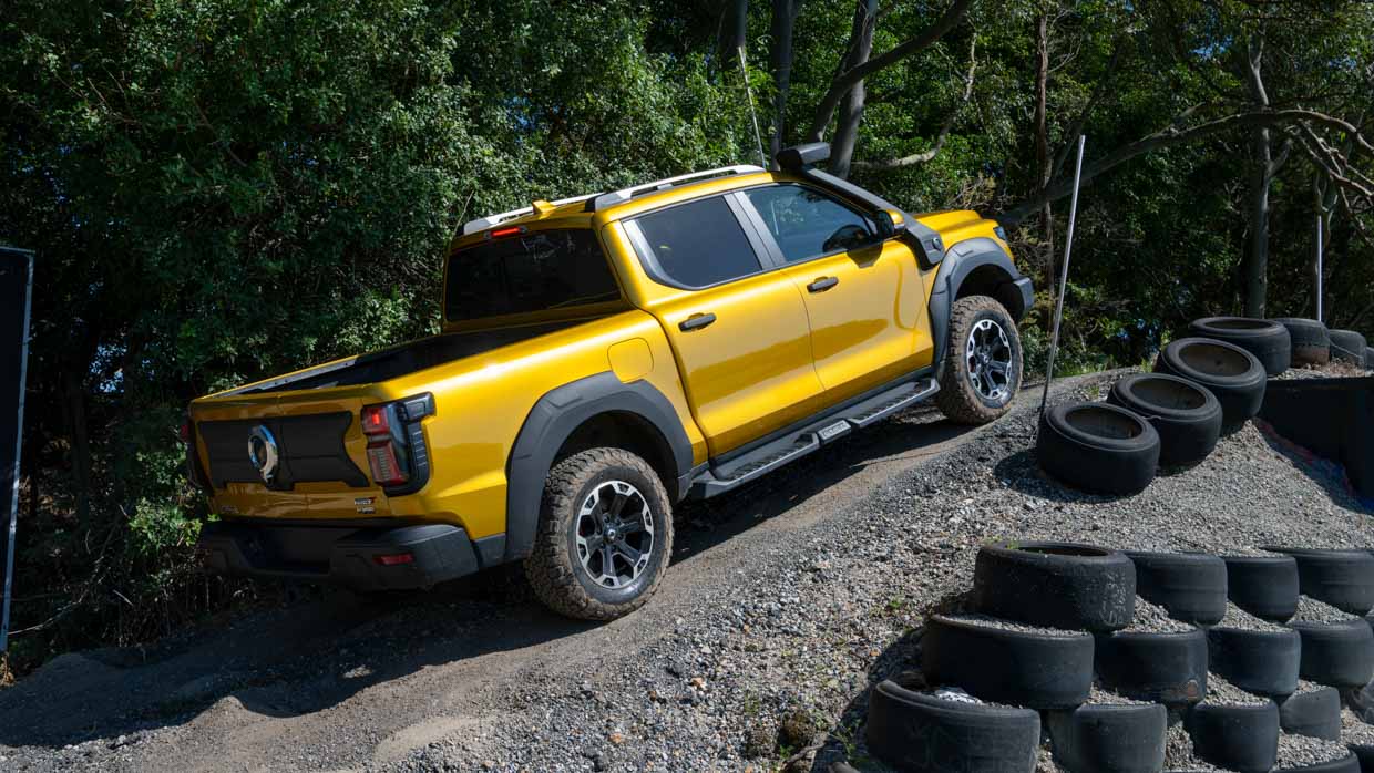 GWM Cannon Alpha PHEV 2024 Offroad-Heck