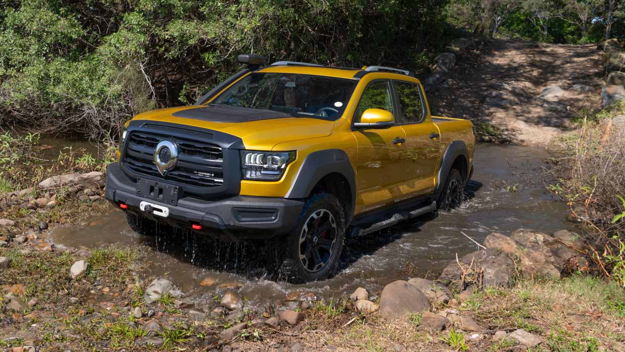 GWM Cannon Alpha PHEV 2024 Geländewagen vorne 2