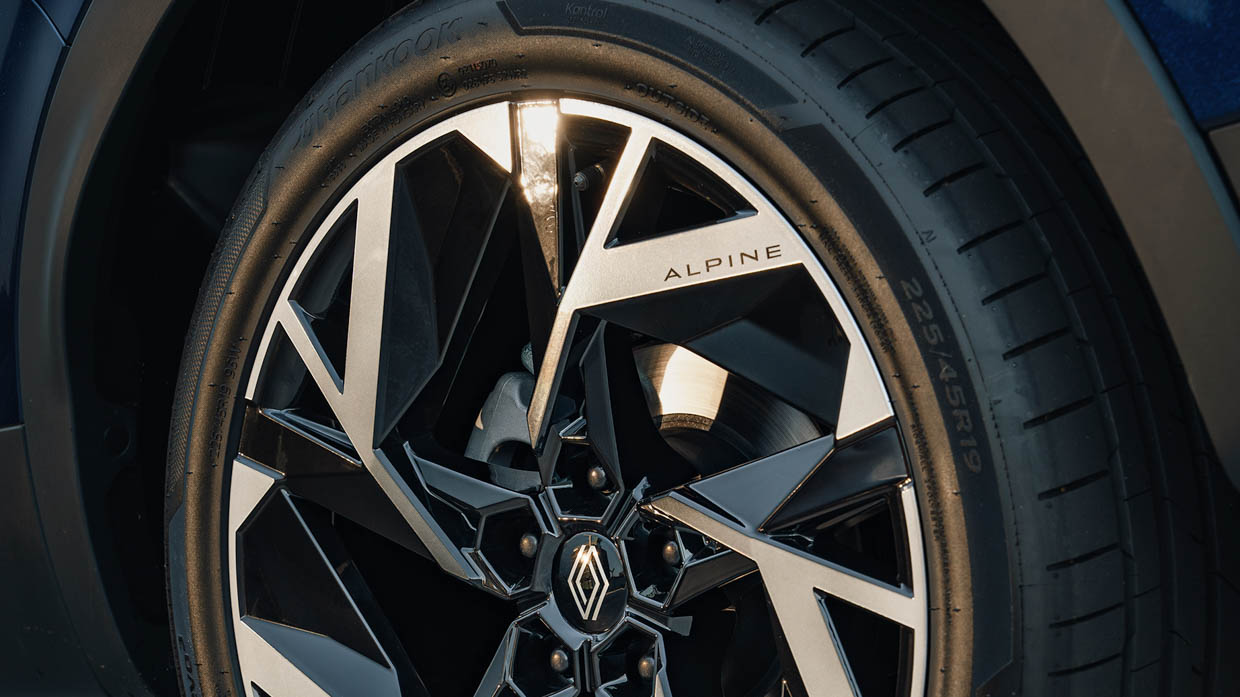 2024 Renault Arkana Esprit Alpine Leichtmetallfelgen-Design