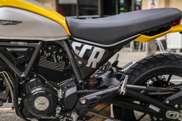 Ducati Scrambler – Seitendetail