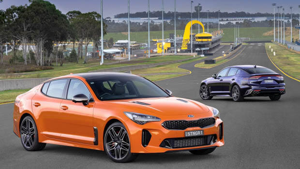 Kia Stinger GT 2021 oranges Duo