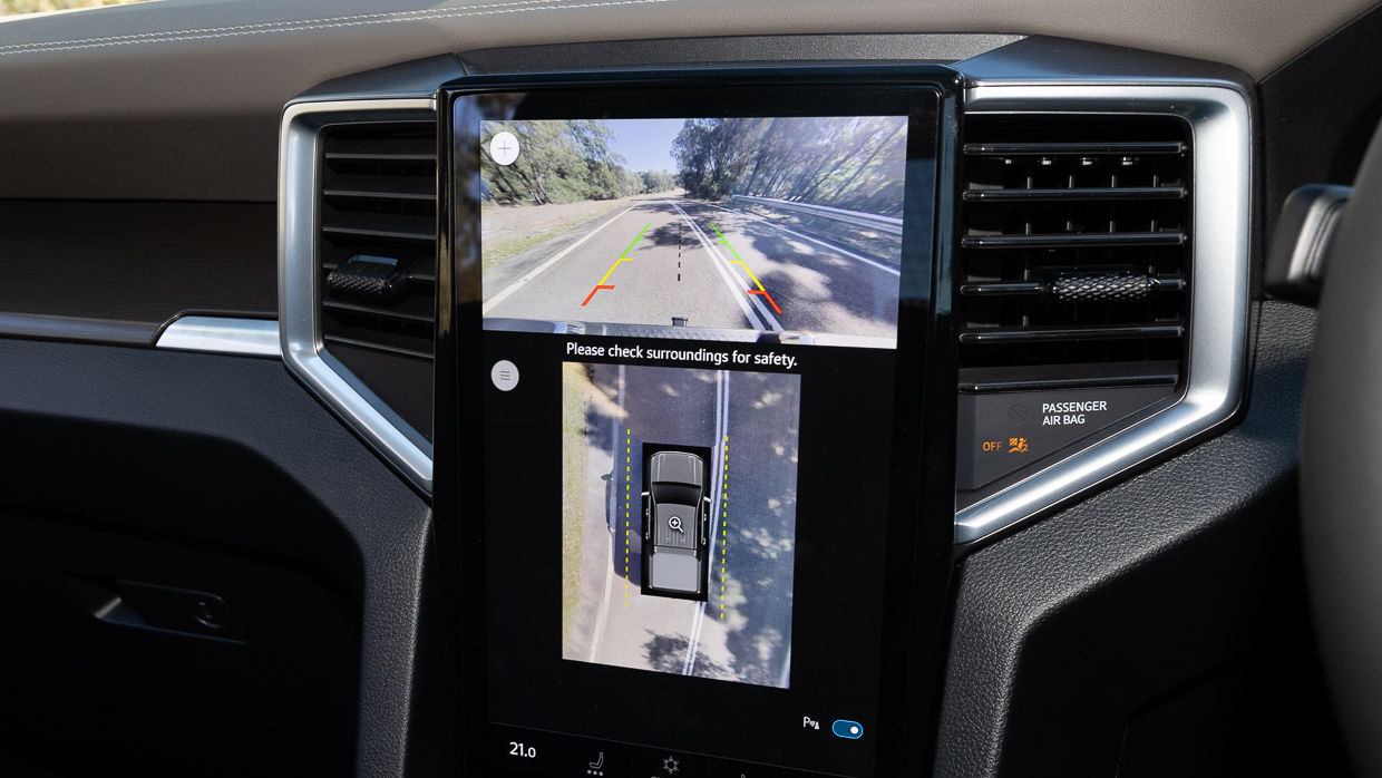 2024 Volkswagen Amarok Style TDI500 Touchscreen-Rückfahrkamera