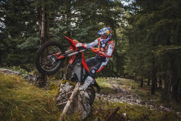 KTM Freeride E Luftaufnahme