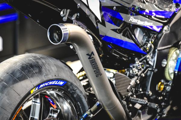 Yamaha MotoGP-Auspuff