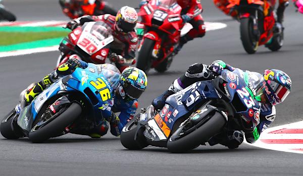 Enea Bastianini auf der Avintia Ducati GP19 während der MotoGP-Saison 2021