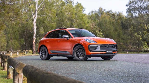 Porsche Macan T 2024 vorne 3/4 2