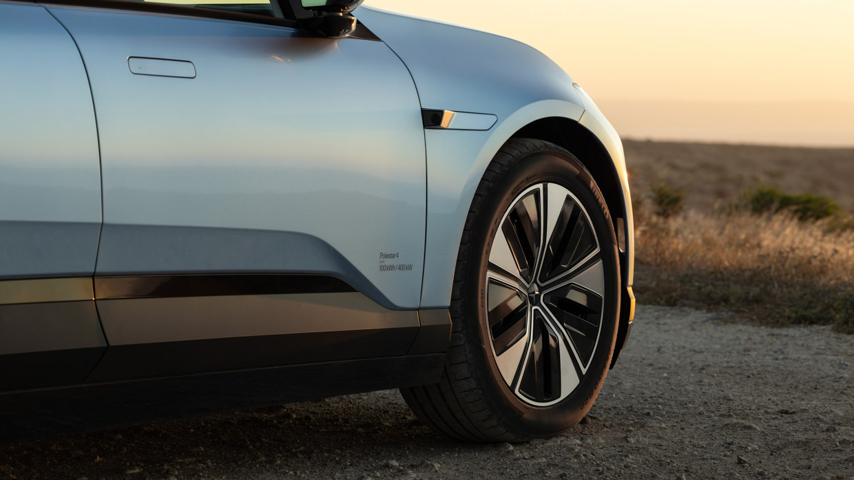 Polestar 4 2025 Einzelmotor-Vorderrad