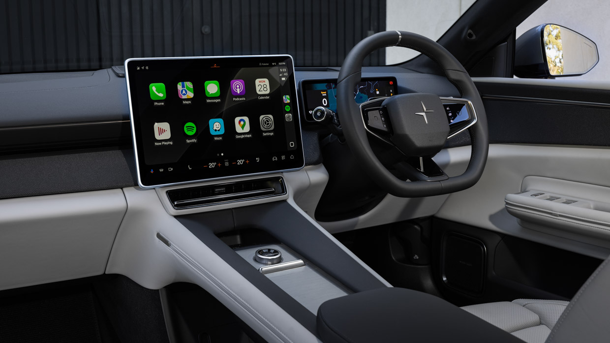 Innenraum des Polestar 4 2025