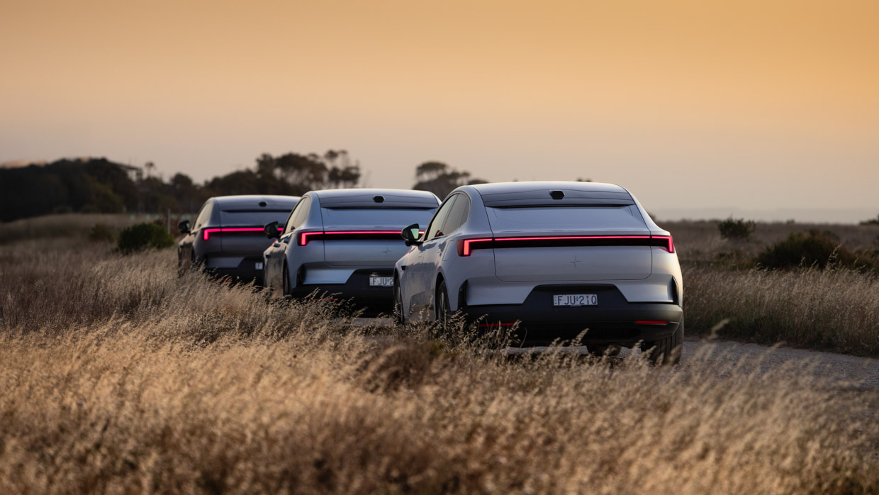 Polestar 4 2025 hinten