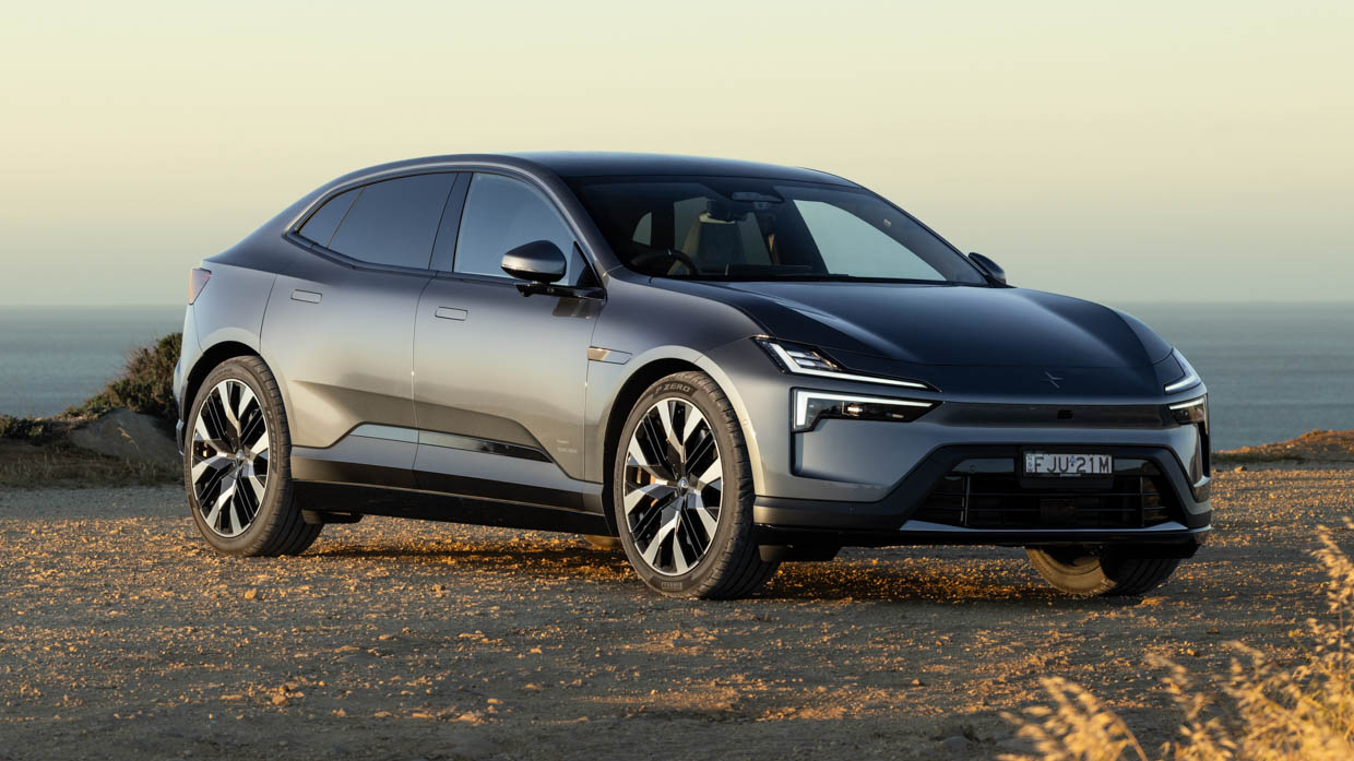 Polestar 4 2025 Dual-Motor-Performance-Paket vorne