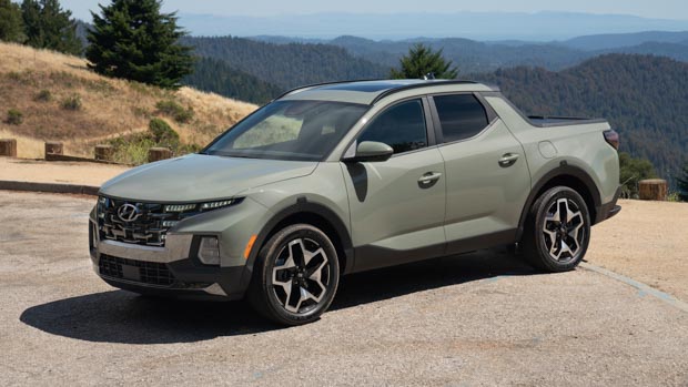 Hyundai Santa Cruz 2022 vorne 3/4