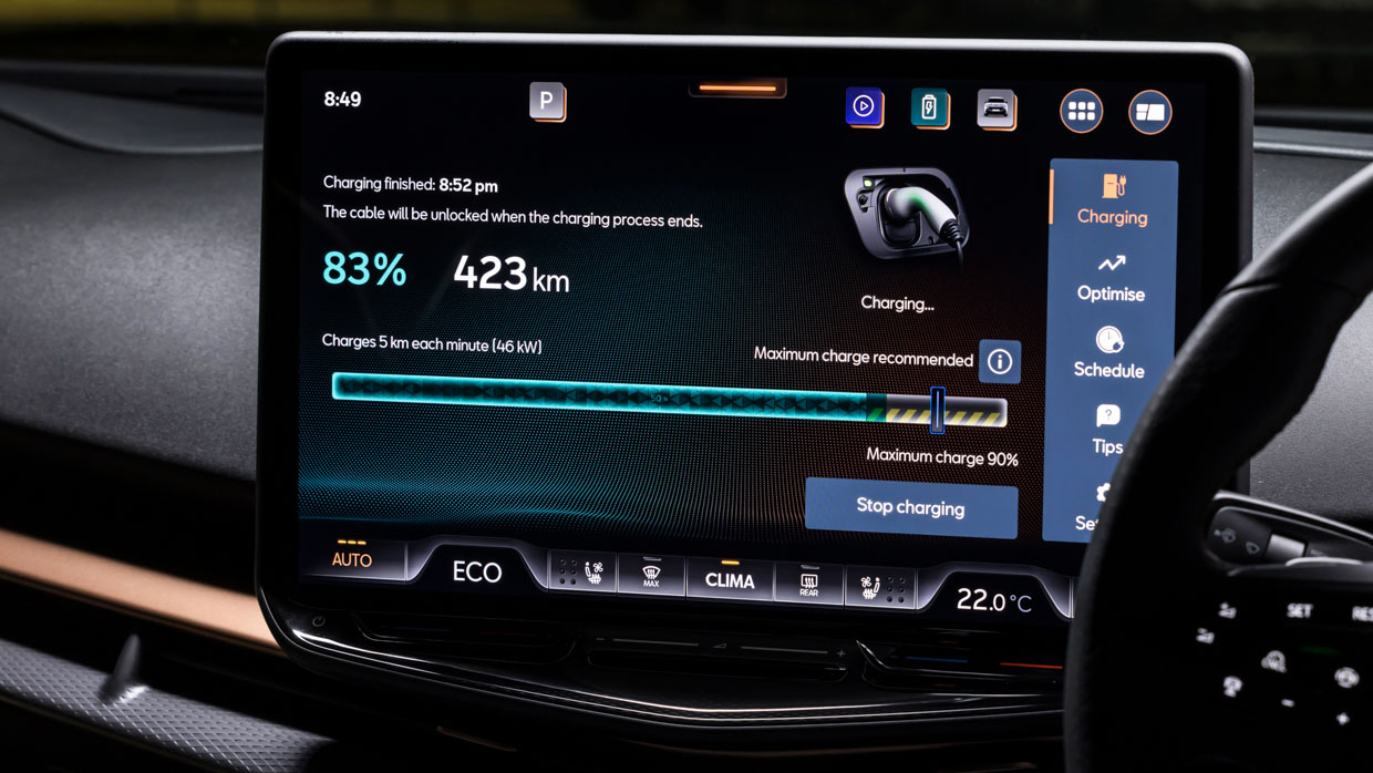 Cupra Tavascan 2025 wird geladen