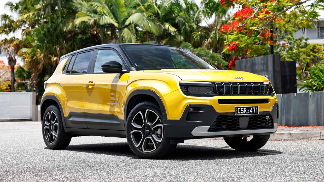 Jeep Avenger 2025 vorne 3/4