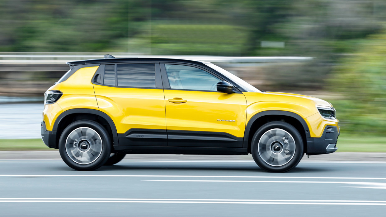 Jeep Avenger 2025 Seite