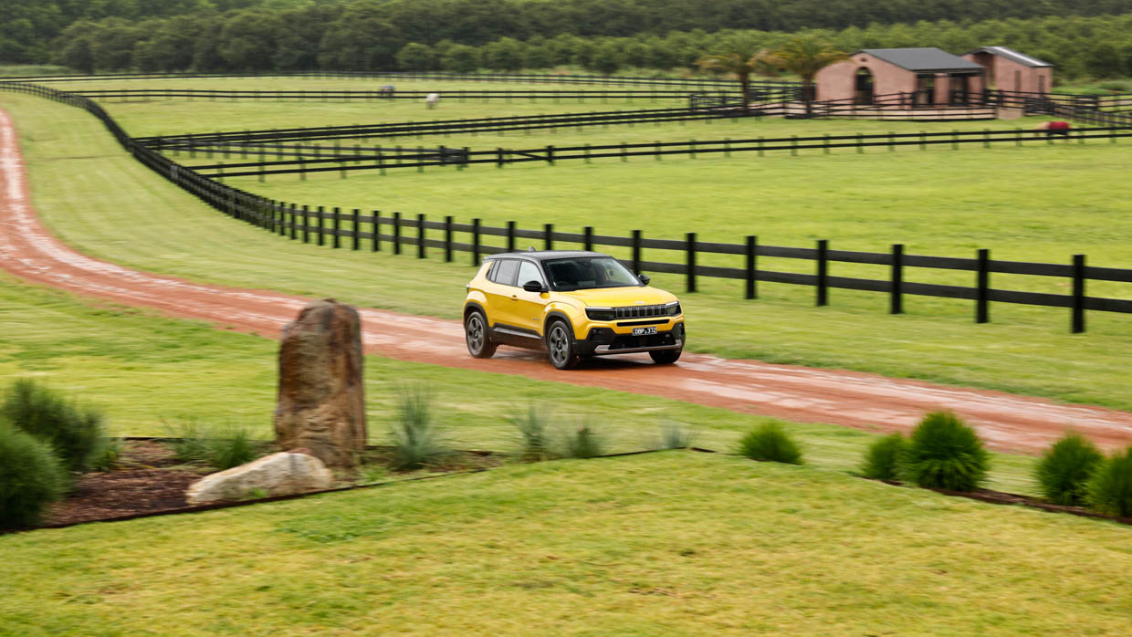 Jeep Avenger 2025 Schmutz