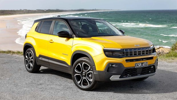 Jeep Avenger 2025 vorne 3/4 3