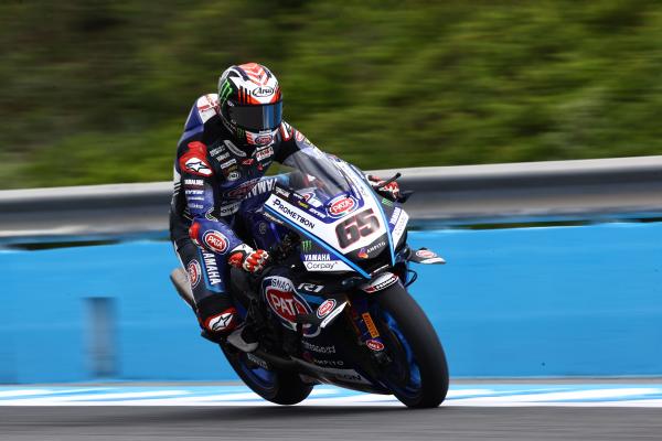 Jonathan Rea im Einsatz in Jerez