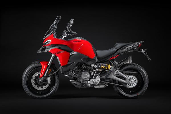Seitenprofil der Multistrada V2