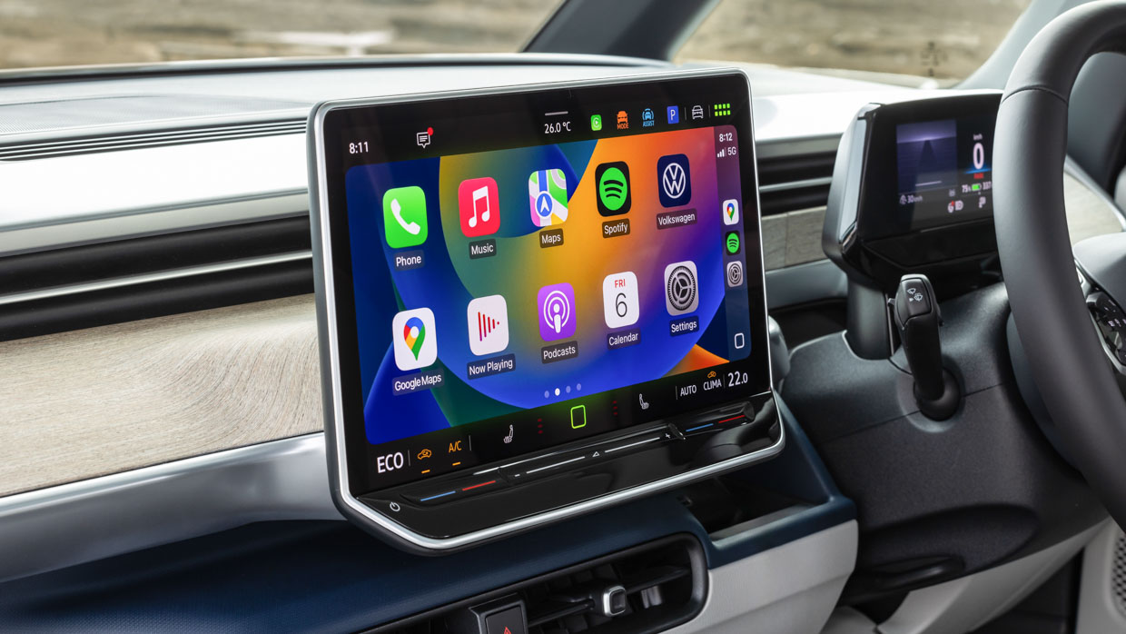 Volkswagen ID.Buzz LWB 2025 Innenbildschirm