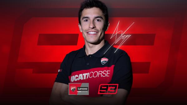 Marc Marquez tritt dem Ducati Lenovo Team bei