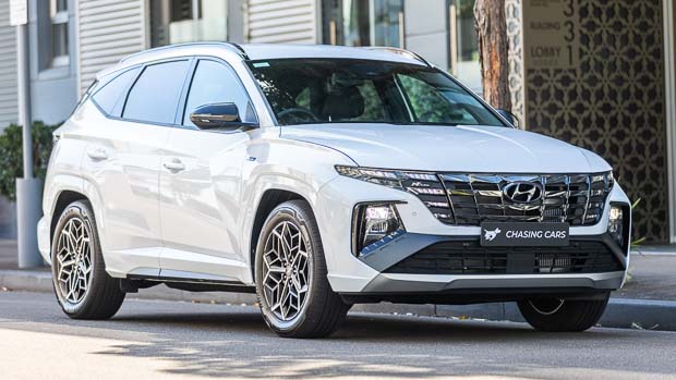 Hyundai Tucson Elite N Line Diesel 2022 Front 3/4