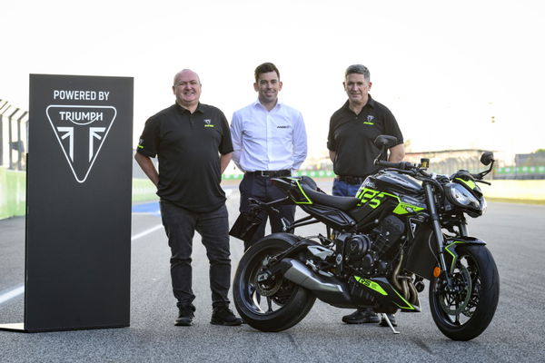 Steve Sargent (R) neben Carlos Ezpeleta (M) und Greg Willis (L)