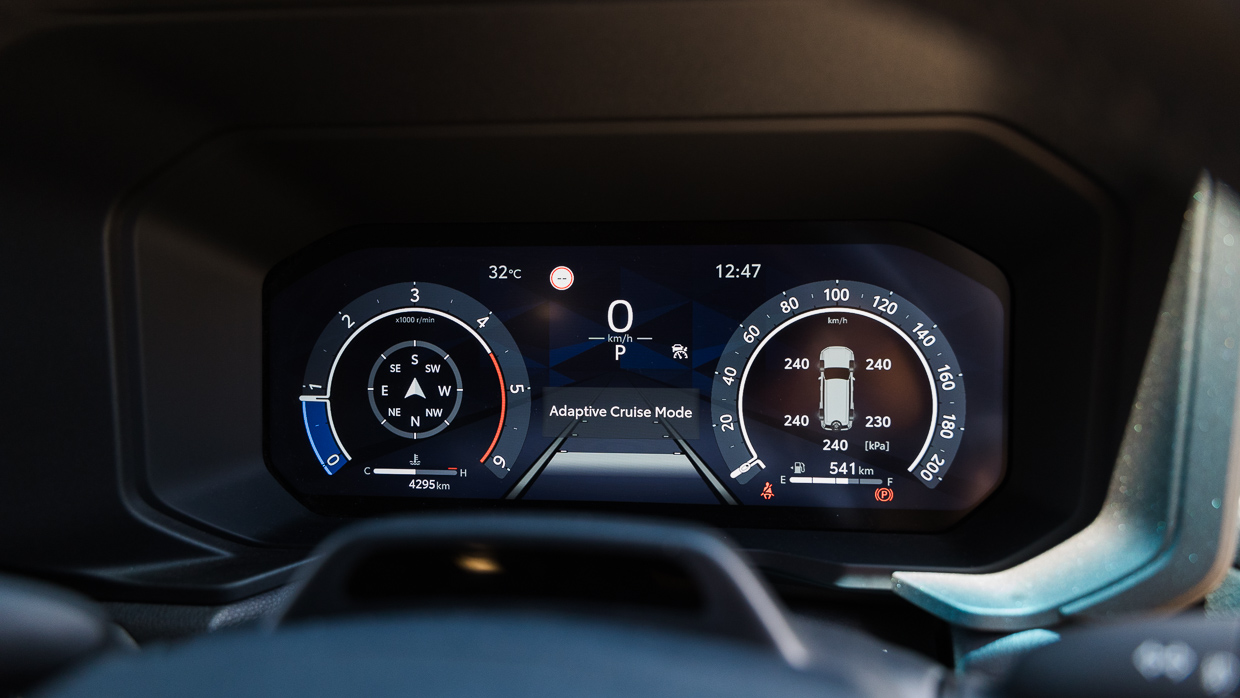 Toyota Prado Kakadu 2025 Innenmessgeräte