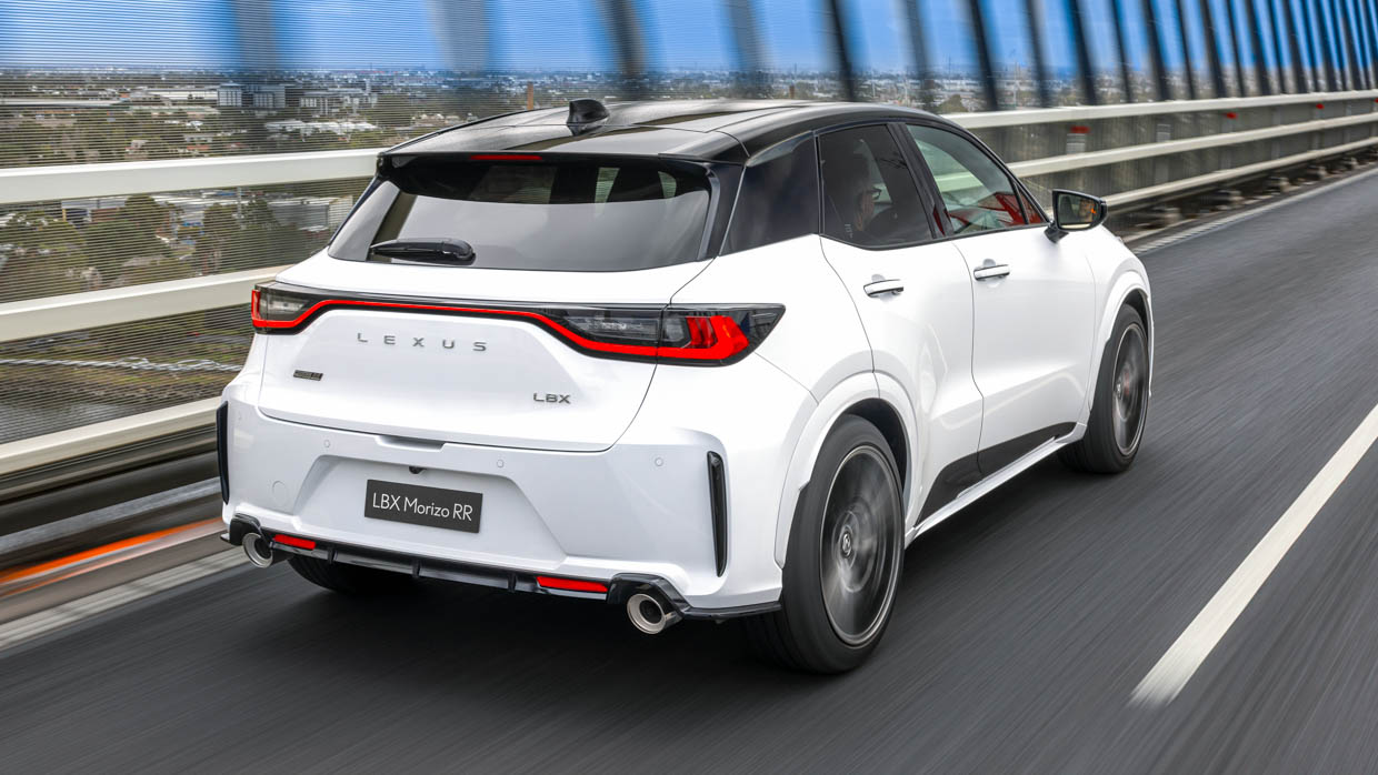 Lexus LBX Morizo ​​RR 2025 Fahren 4