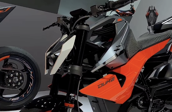 Der KTM E-Duke-Prototyp