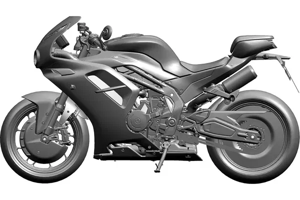 Patentbilder, die eine neue Version des 500sr Voom zeigen