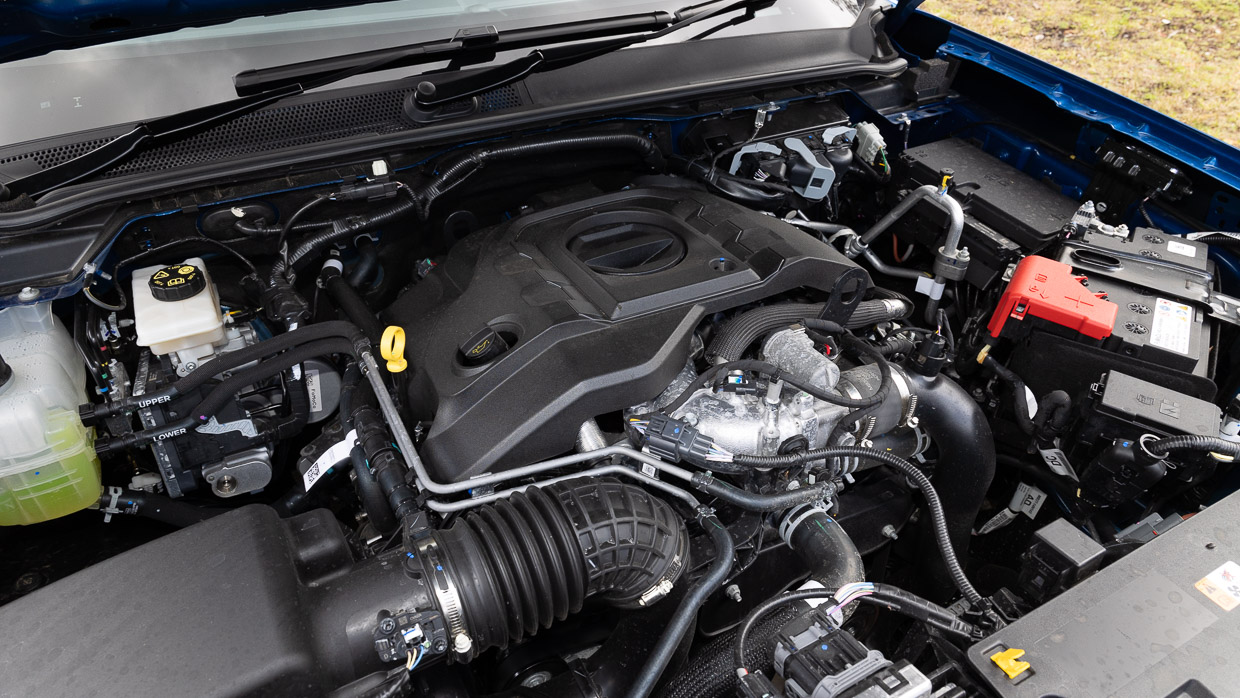 2024 Ford Ranger Wildtrak V6 3,0-Liter-Turbodiesel V6 Motorbucht